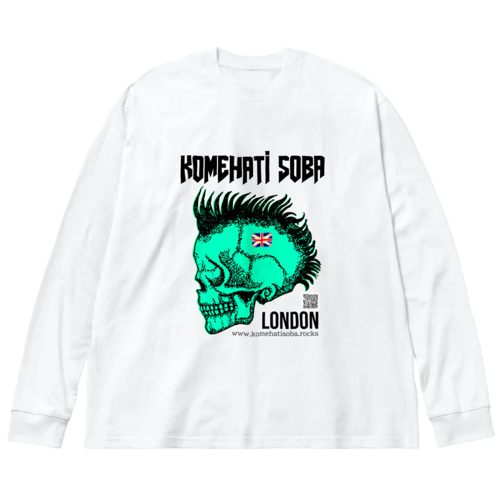 米八そばグッズショップの【米八そば】ロンドン支店【BSLT】 Big Long Sleeve T-Shirt