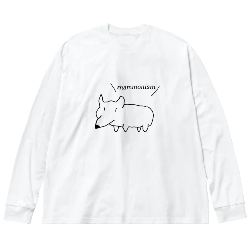 ツチブタすい臓商店のコーギー主張 Big Long Sleeve T-Shirt