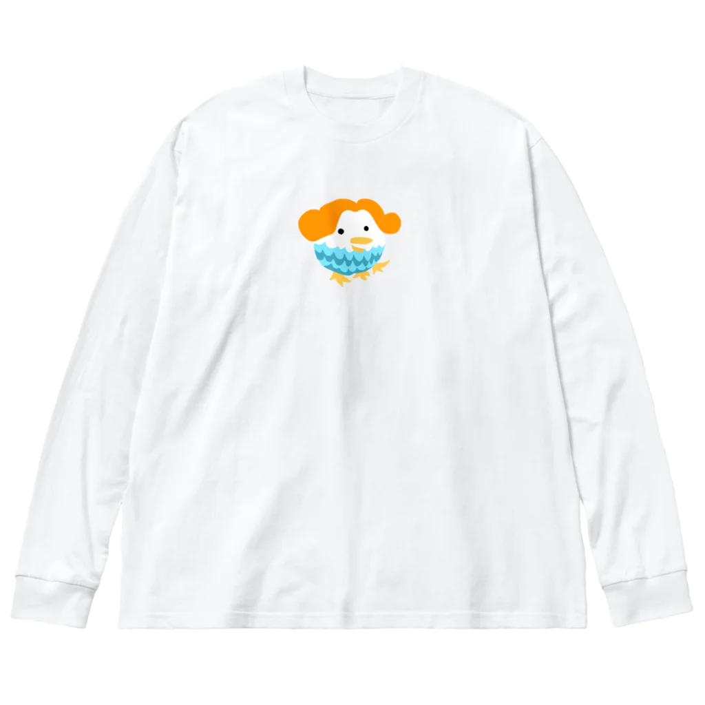 satomimitsukiのアマビナちゃん 枠なしカラー ビッグシルエットロングスリーブTシャツ