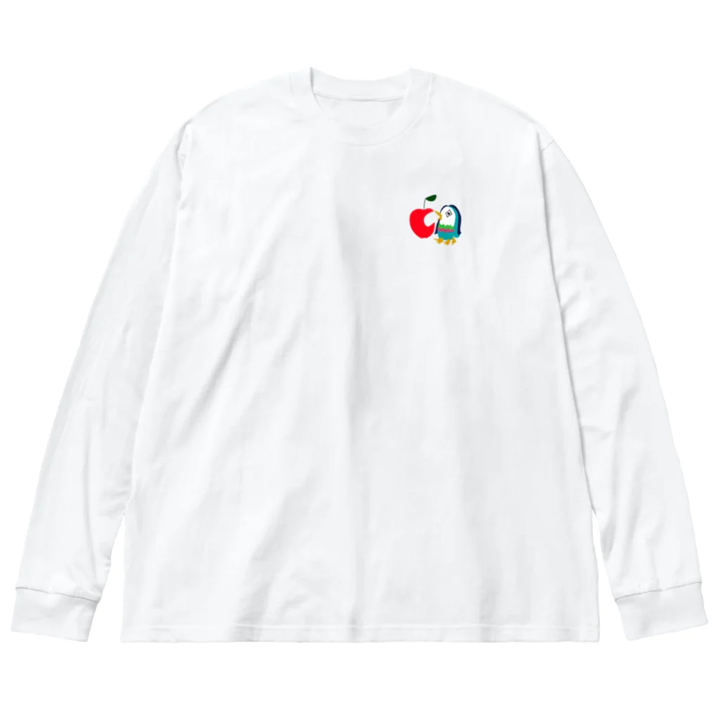 satomimitsukiのアップルアマビエ Big Long Sleeve T-Shirt