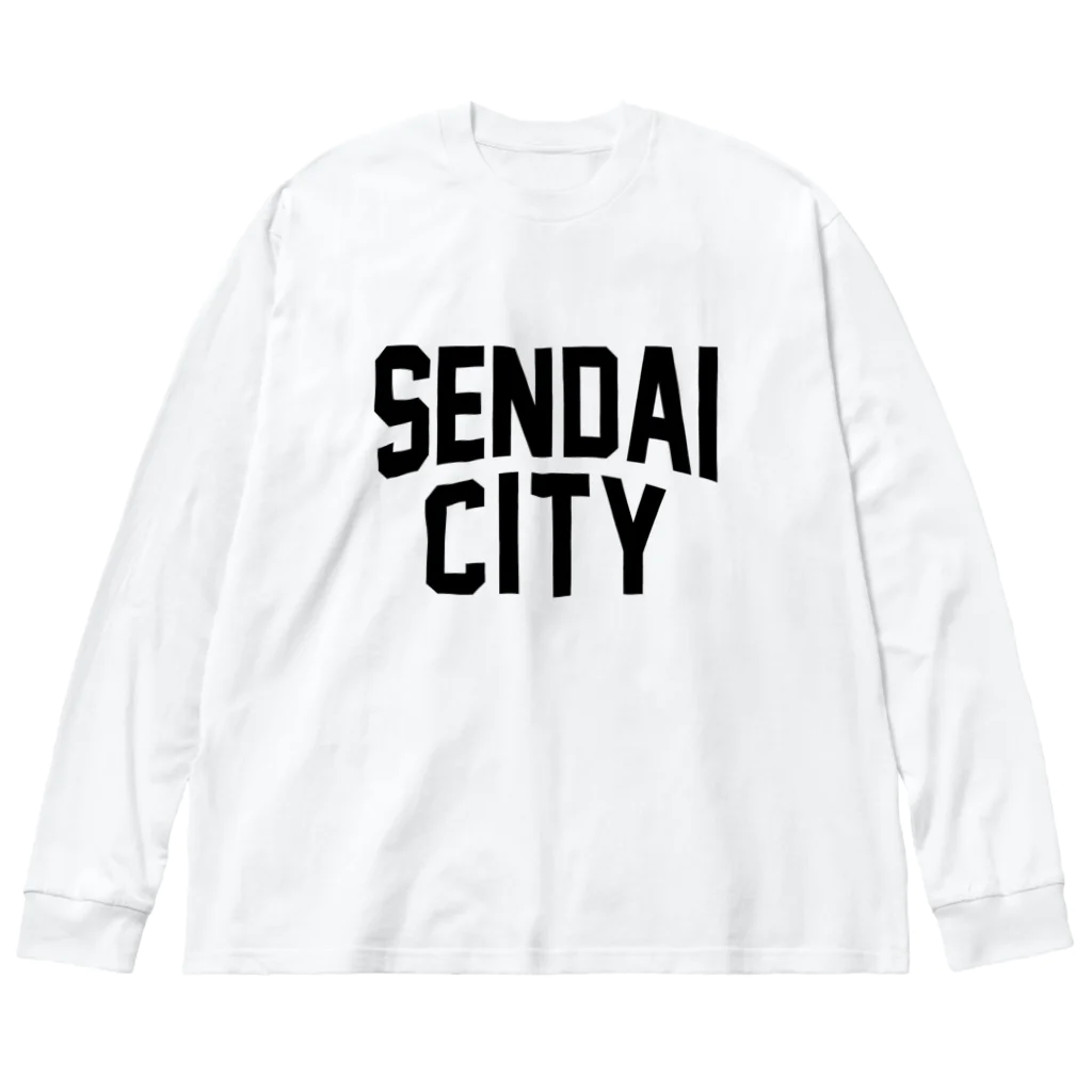 JIMOTOE Wear Local Japanのsendai CITY　仙台ファッション　アイテム ビッグシルエットロングスリーブTシャツ