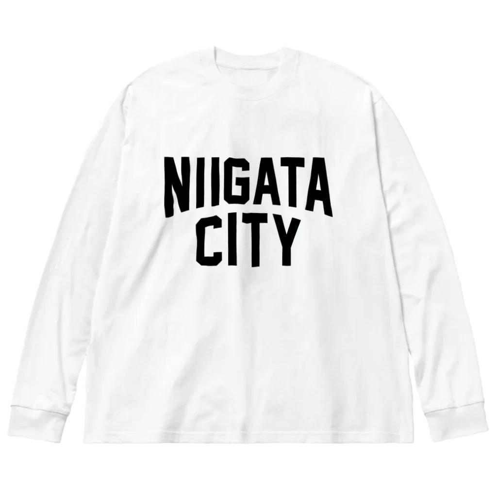 JIMOTO Wear Local Japanのniigata CITY　新潟ファッション　アイテム ビッグシルエットロングスリーブTシャツ