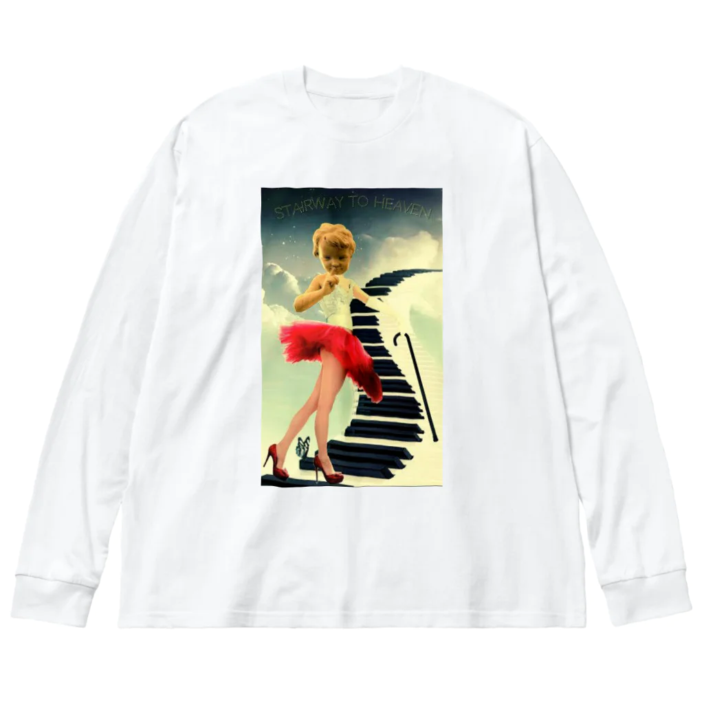 SHOP 318のSTAIRWAY TO HEAVEN ビッグシルエットロングスリーブTシャツ