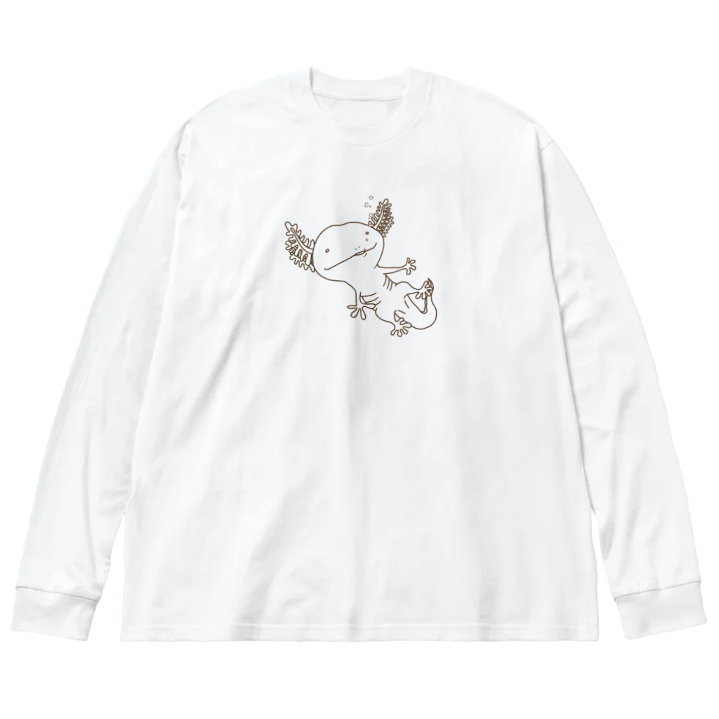 mugioのウパる ビッグシルエットロングスリーブTシャツ