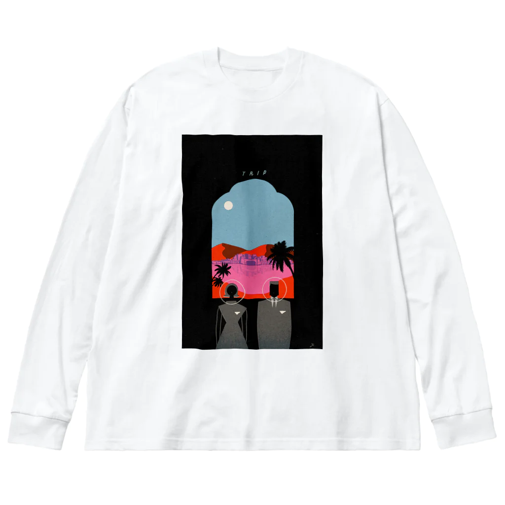 カタユキコのT R I P Big Long Sleeve T-Shirt