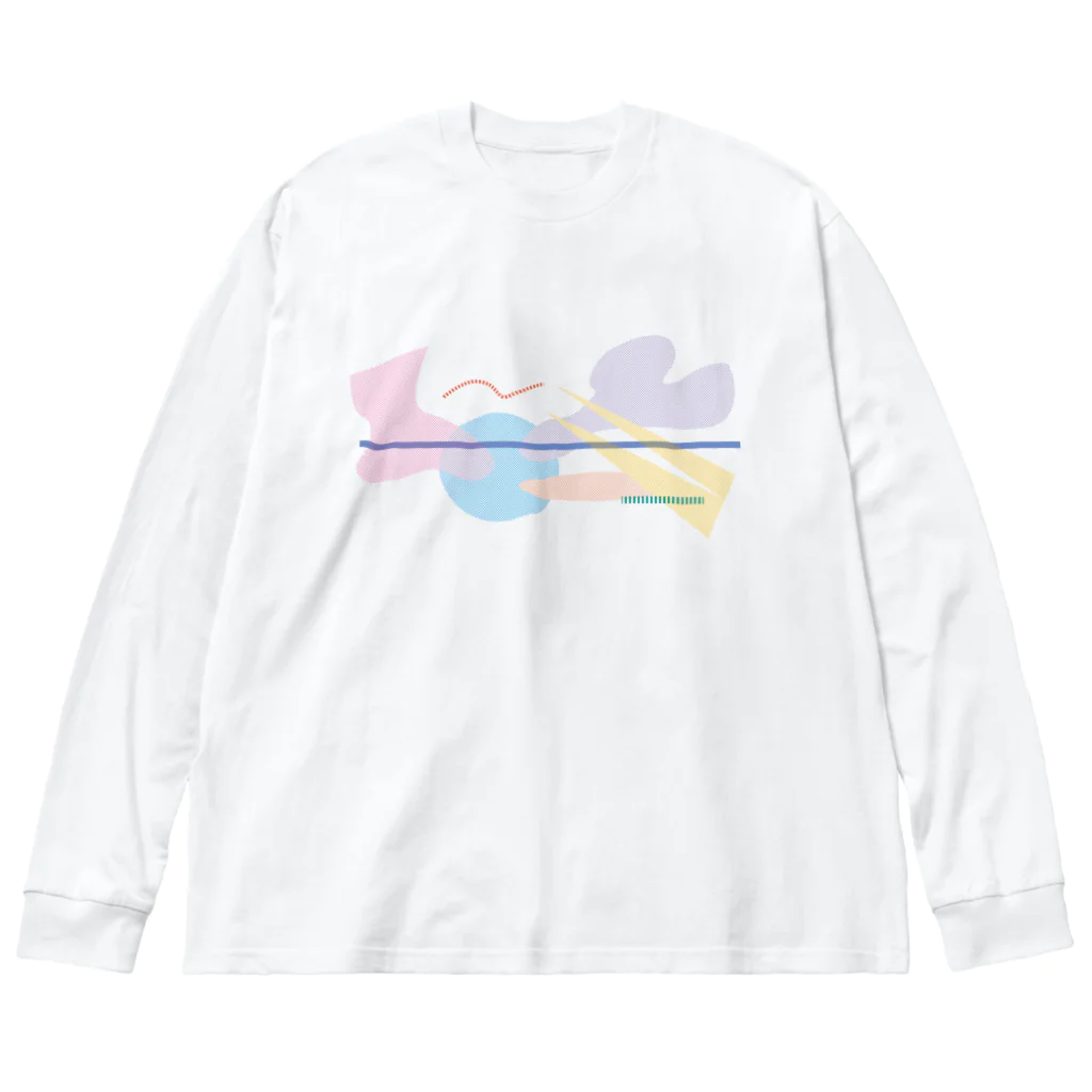 マルコミサイルの店のゆるりら〜 Big Long Sleeve T-Shirt