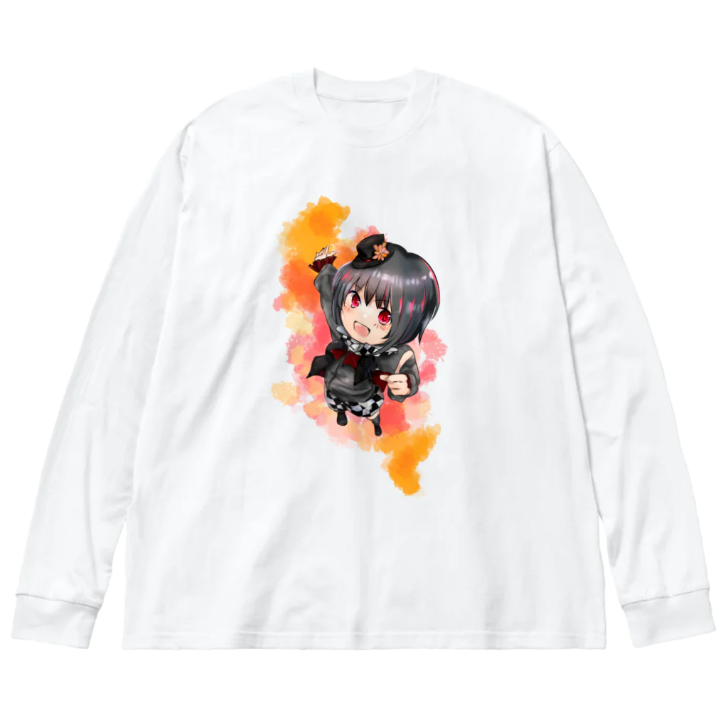 時田真実の時田真実Birthday Live2020グッズ Big Long Sleeve T-Shirt