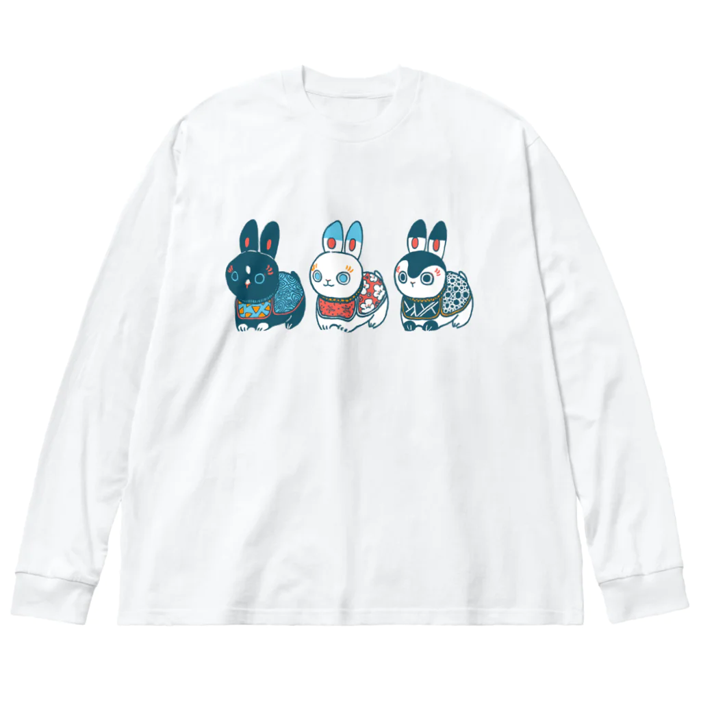 山村遥のHARIKO兎  Big Long Sleeve T-Shirt