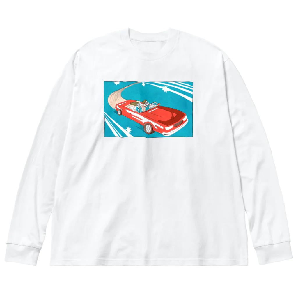 中島悠里 (yuri nakajima)のハイウェイスター Big Long Sleeve T-Shirt