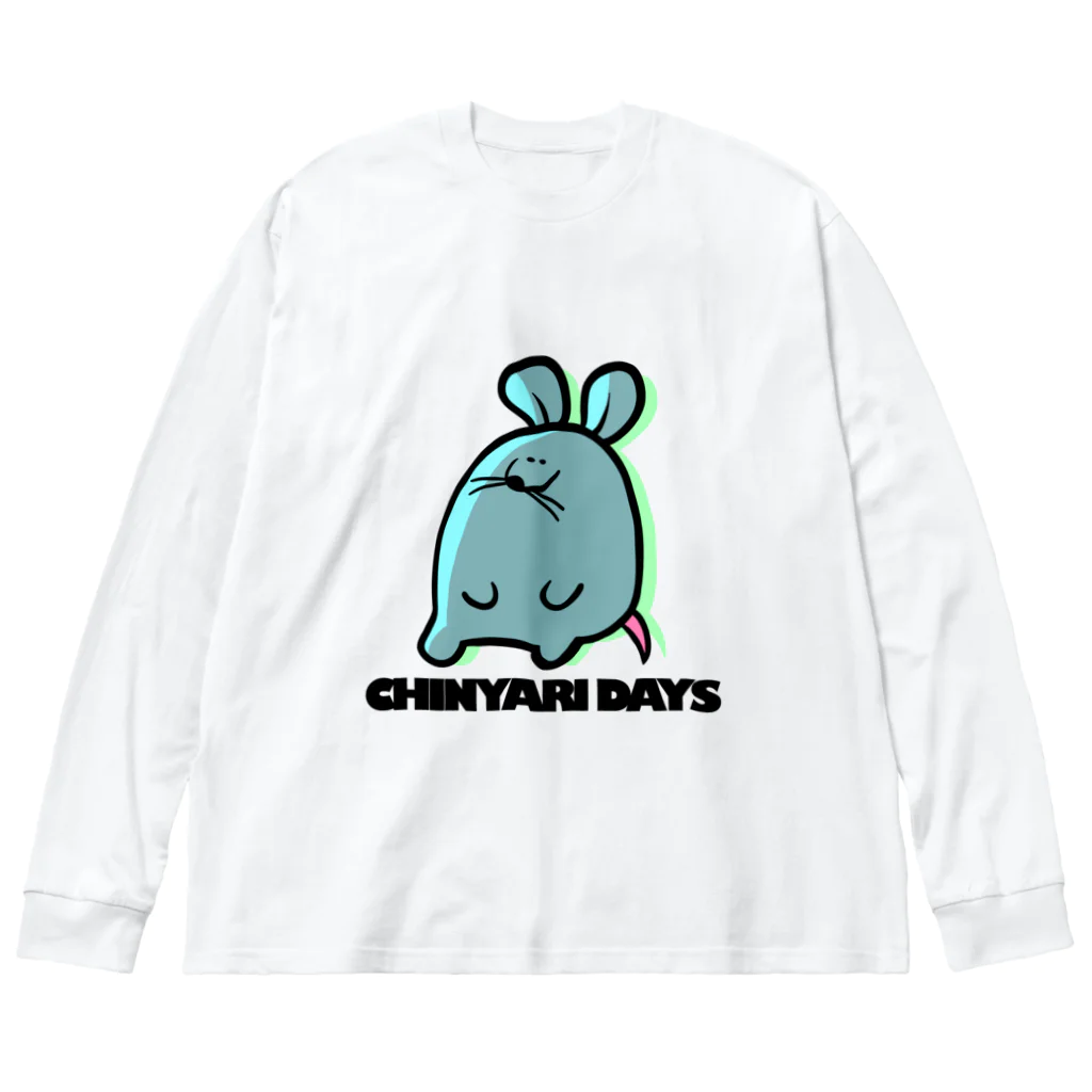 とてもえらい本店のCHINYARI DAYS ビッグシルエットロングスリーブTシャツ