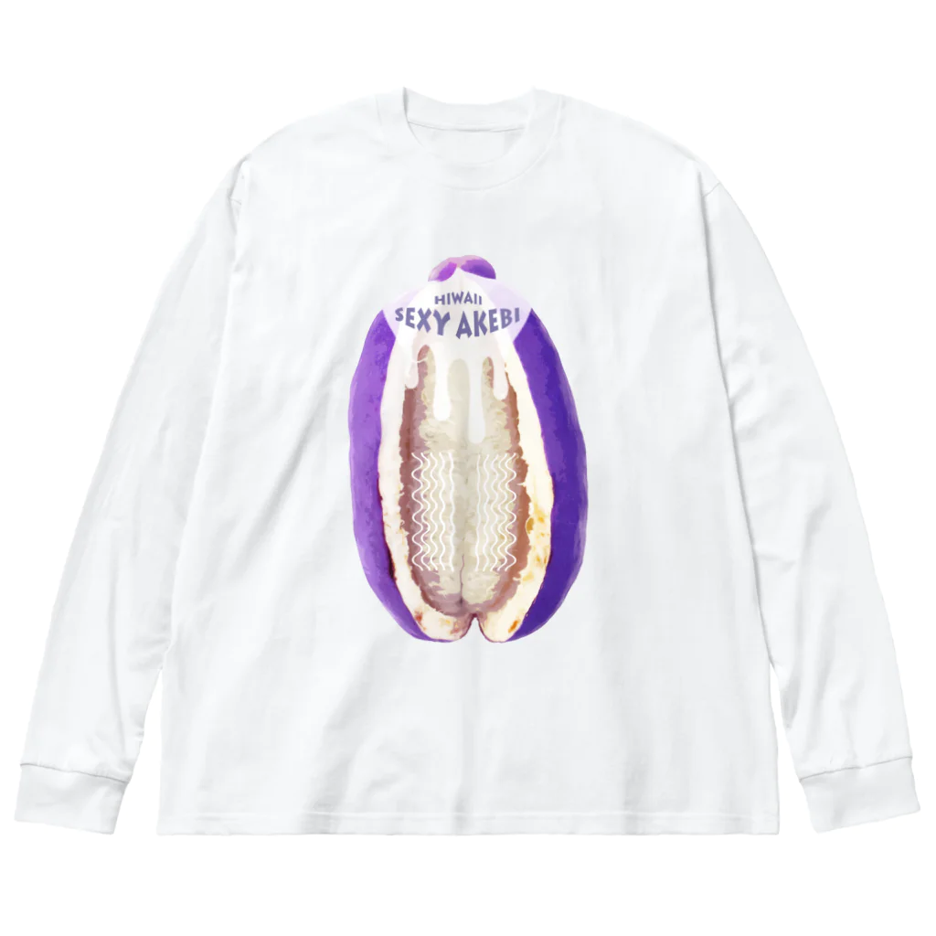 tottoのHiwaii／魅惑のアケビ Big Long Sleeve T-Shirt