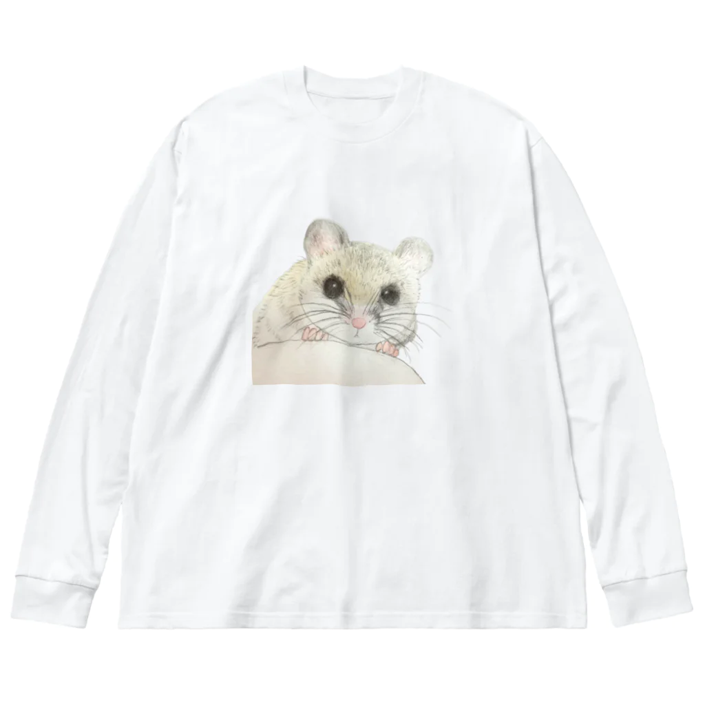 しろきののひょこっとうにちゃん Big Long Sleeve T-Shirt