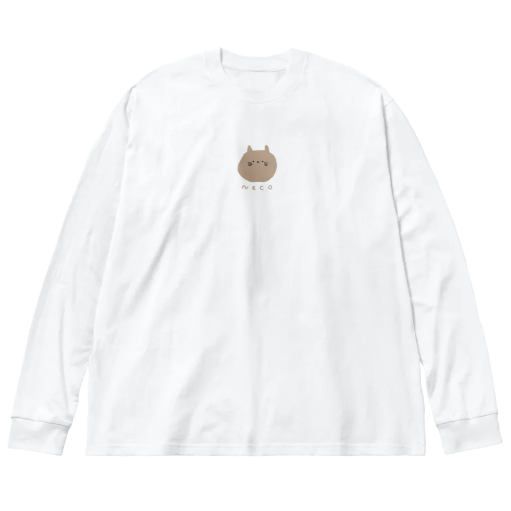 ミ　オのちゃねこ Big Long Sleeve T-Shirt