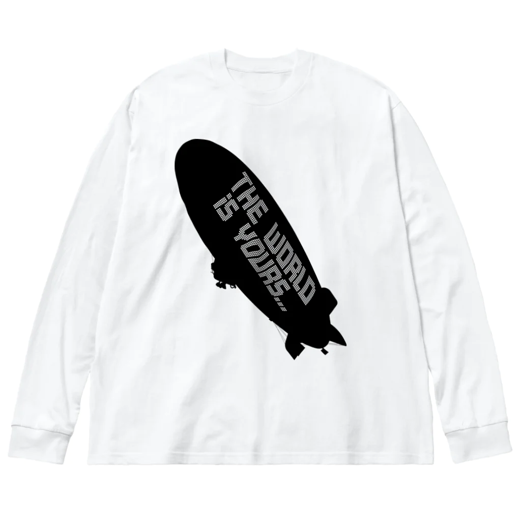 stereovisionのTHE WORLD IS YOURS…（飛行船のみvr） Big Long Sleeve T-Shirt