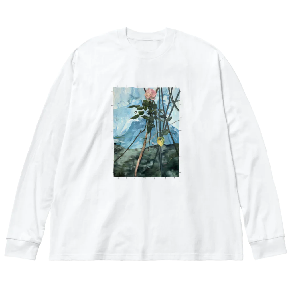 tsuetaniのトゲのある絵 Big Long Sleeve T-Shirt