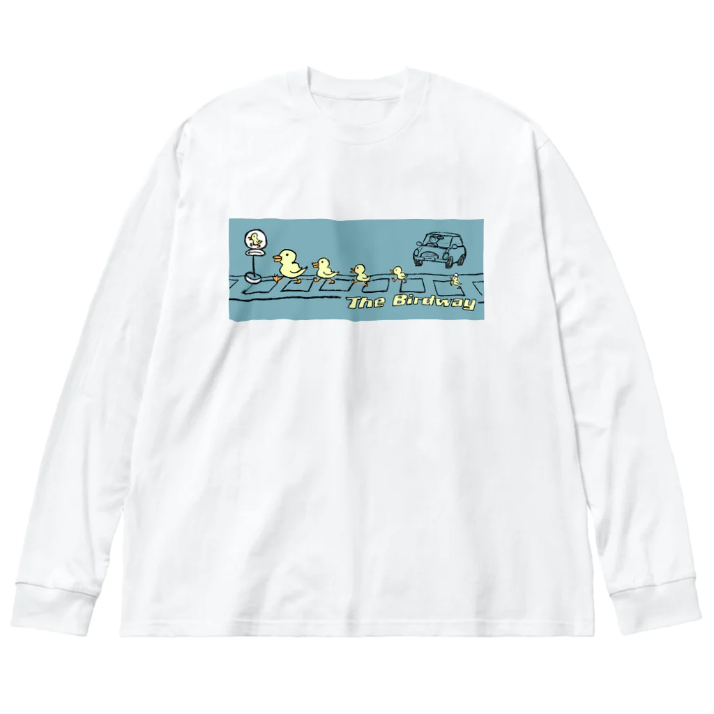 EMK SHOPSITE のthe birdway ビッグシルエットロングスリーブTシャツ