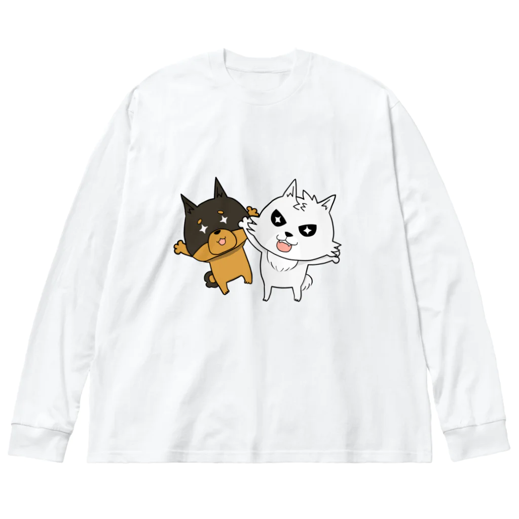 がうさんのお店のきらきら Big Long Sleeve T-Shirt