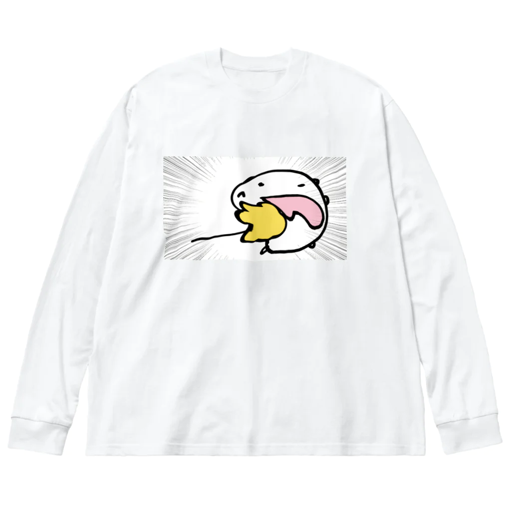 ダイナマイト87ねこ大商会のﾎﾞｸﾞｼｬｱとなるねこです Big Long Sleeve T-Shirt