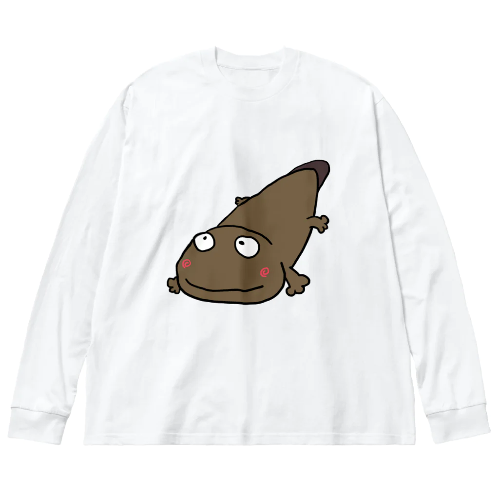 ぺけ丸のオオサンショウウオ Big Long Sleeve T-Shirt