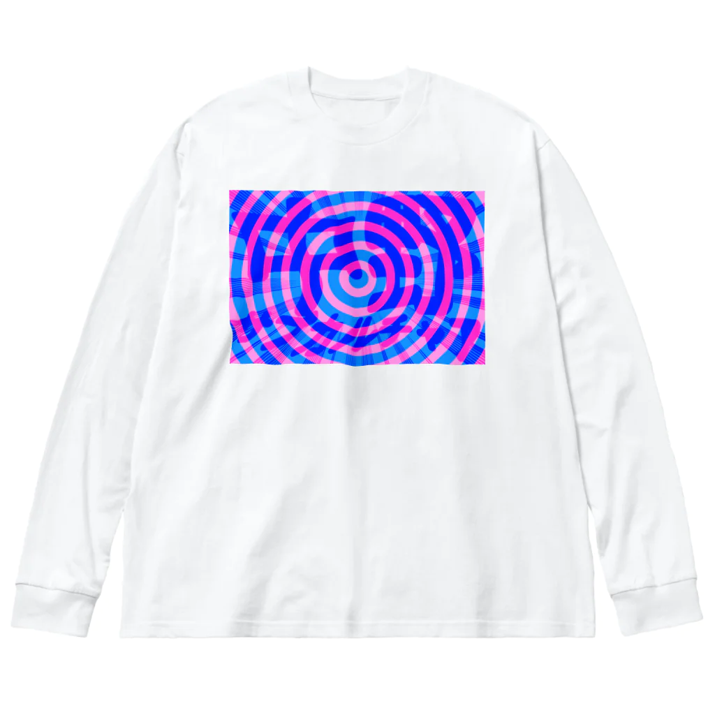 おやすみねんねの中野サブカルチャア(ぐるぐる) Big Long Sleeve T-Shirt