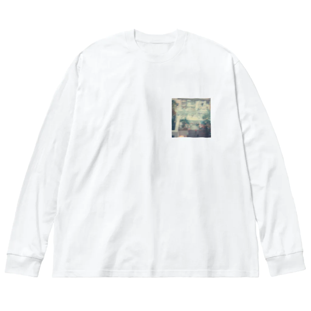 noitokeyoのアメ村の階段 Big Long Sleeve T-Shirt