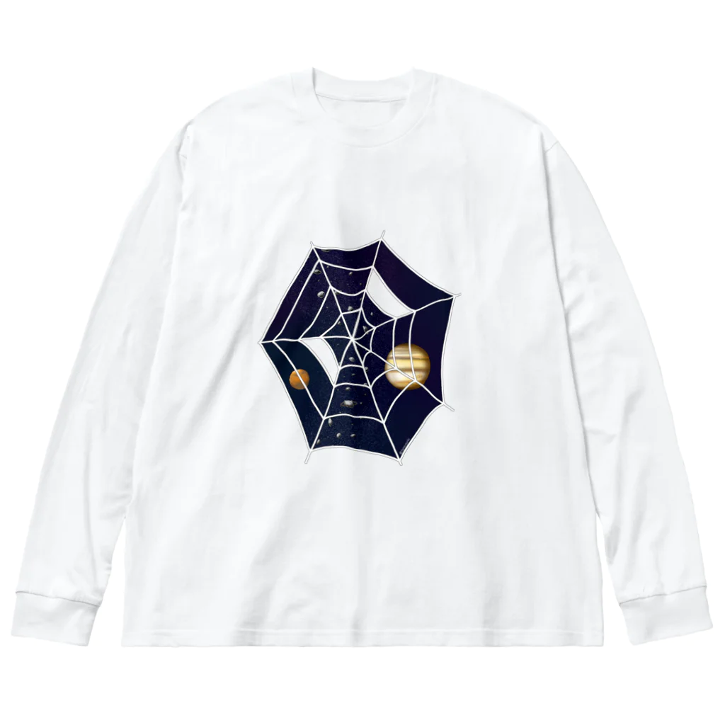 Cosmic TM colorsのSpider☆Planets Big Long Sleeve T-Shirt