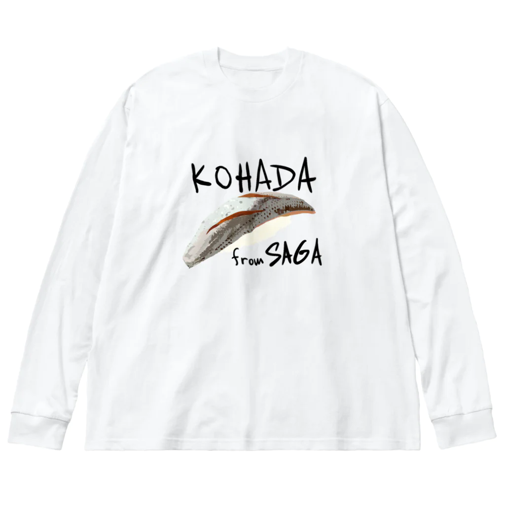 德丸家のKOHADA from SAGA ビッグシルエットロングスリーブTシャツ