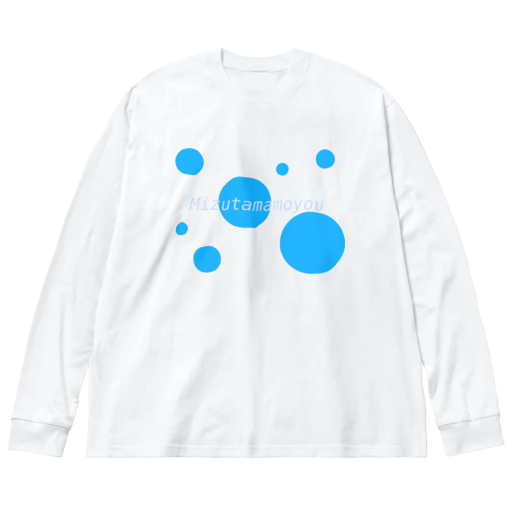 aconaruの水玉模様 Big Long Sleeve T-Shirt