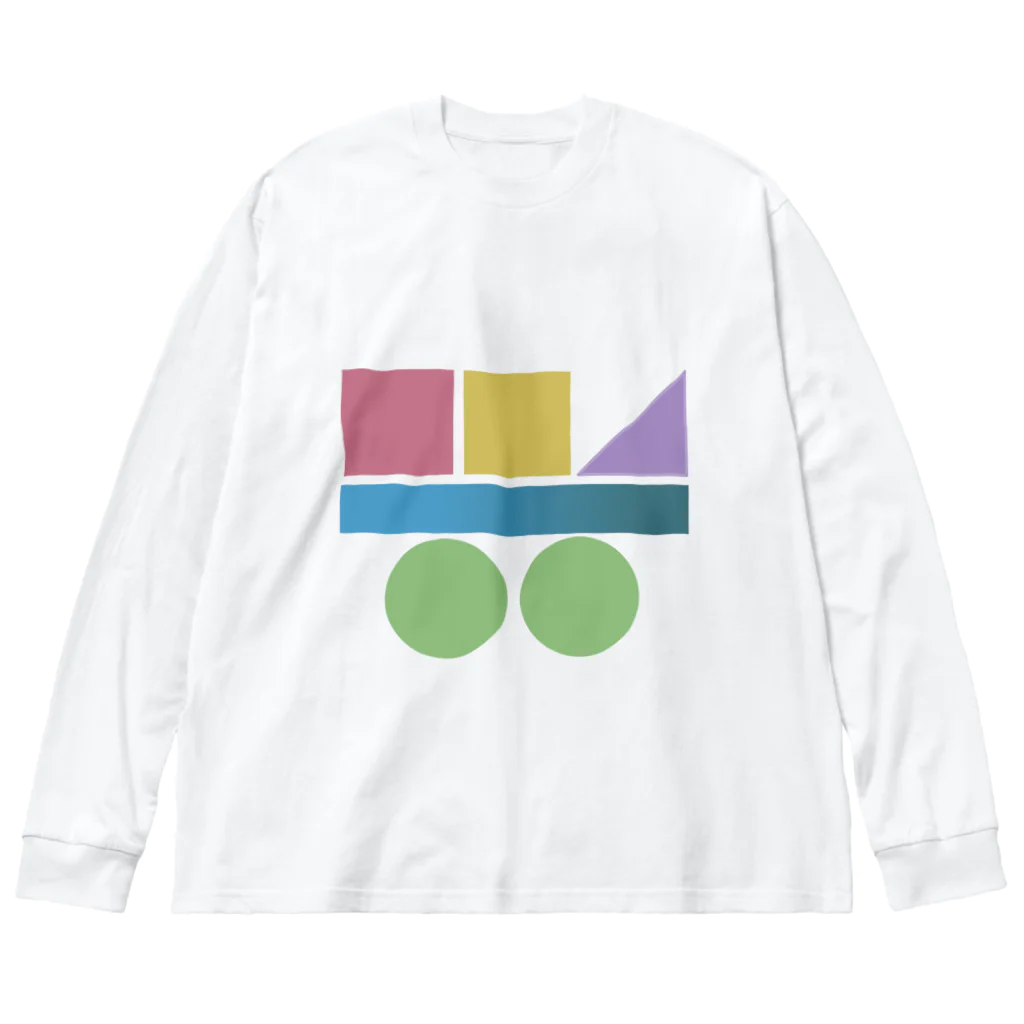 kinoao shopのつみき Big Long Sleeve T-Shirt