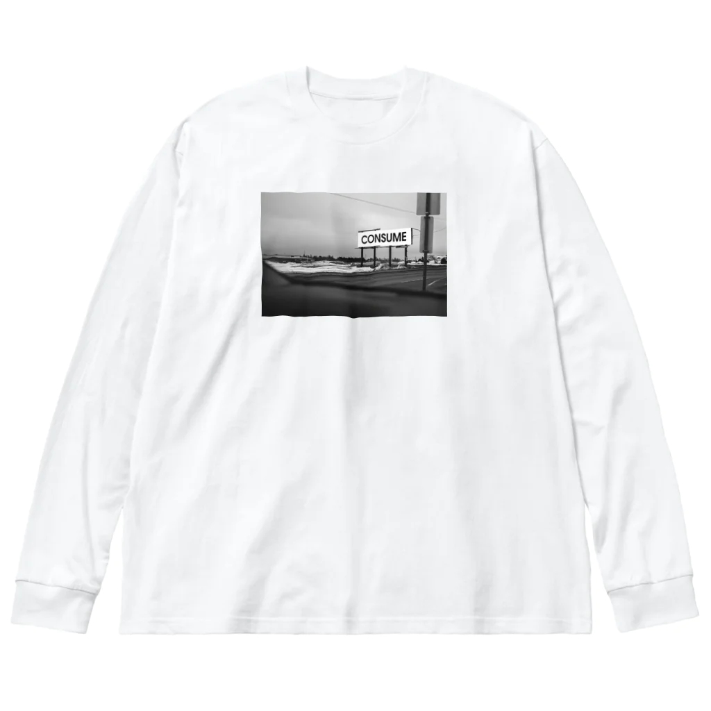 stereovisionのCONSUME（消費せよ） Big Long Sleeve T-Shirt