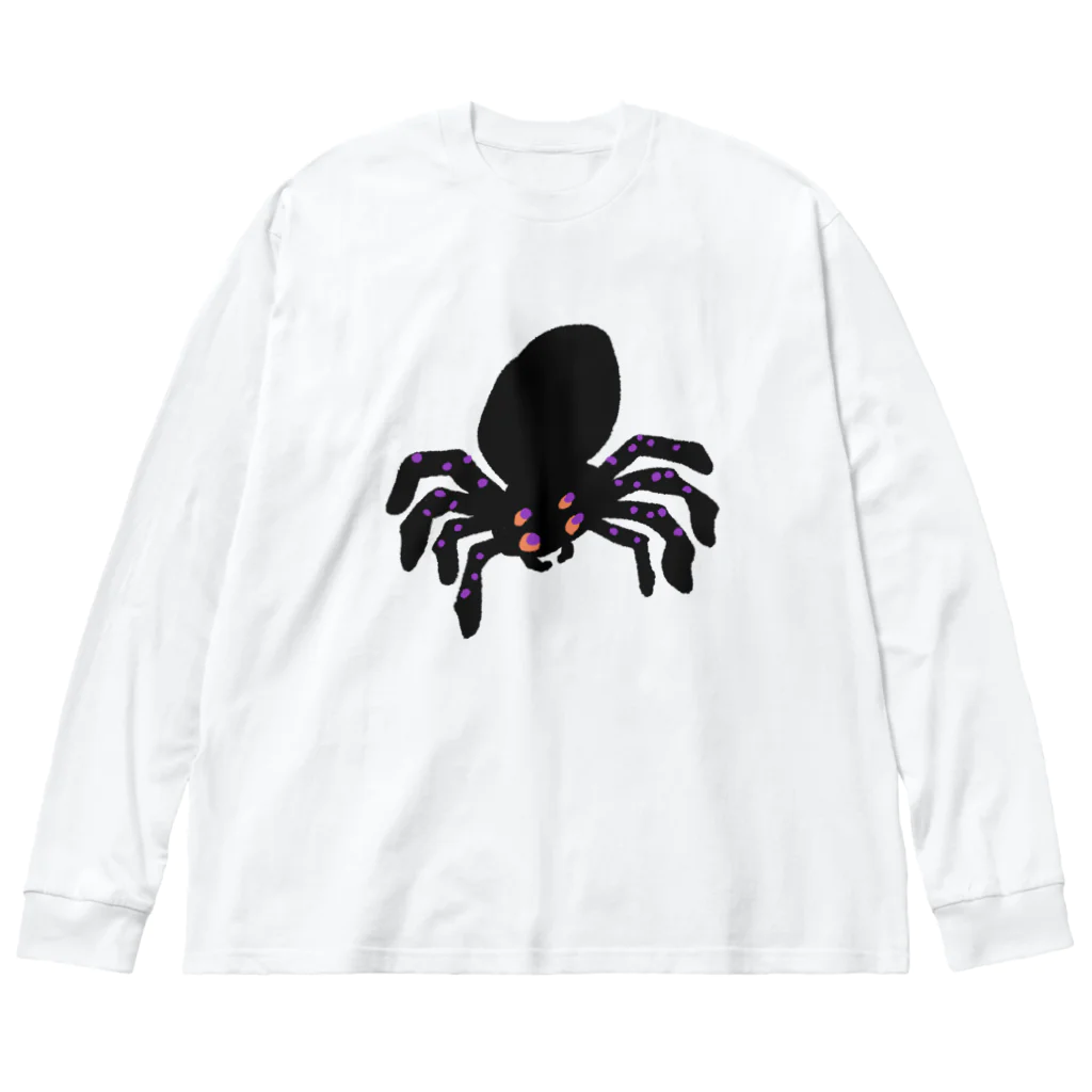 mya-mya=MIYA JUNKO's shop 02のmr. spider Big Long Sleeve T-Shirt