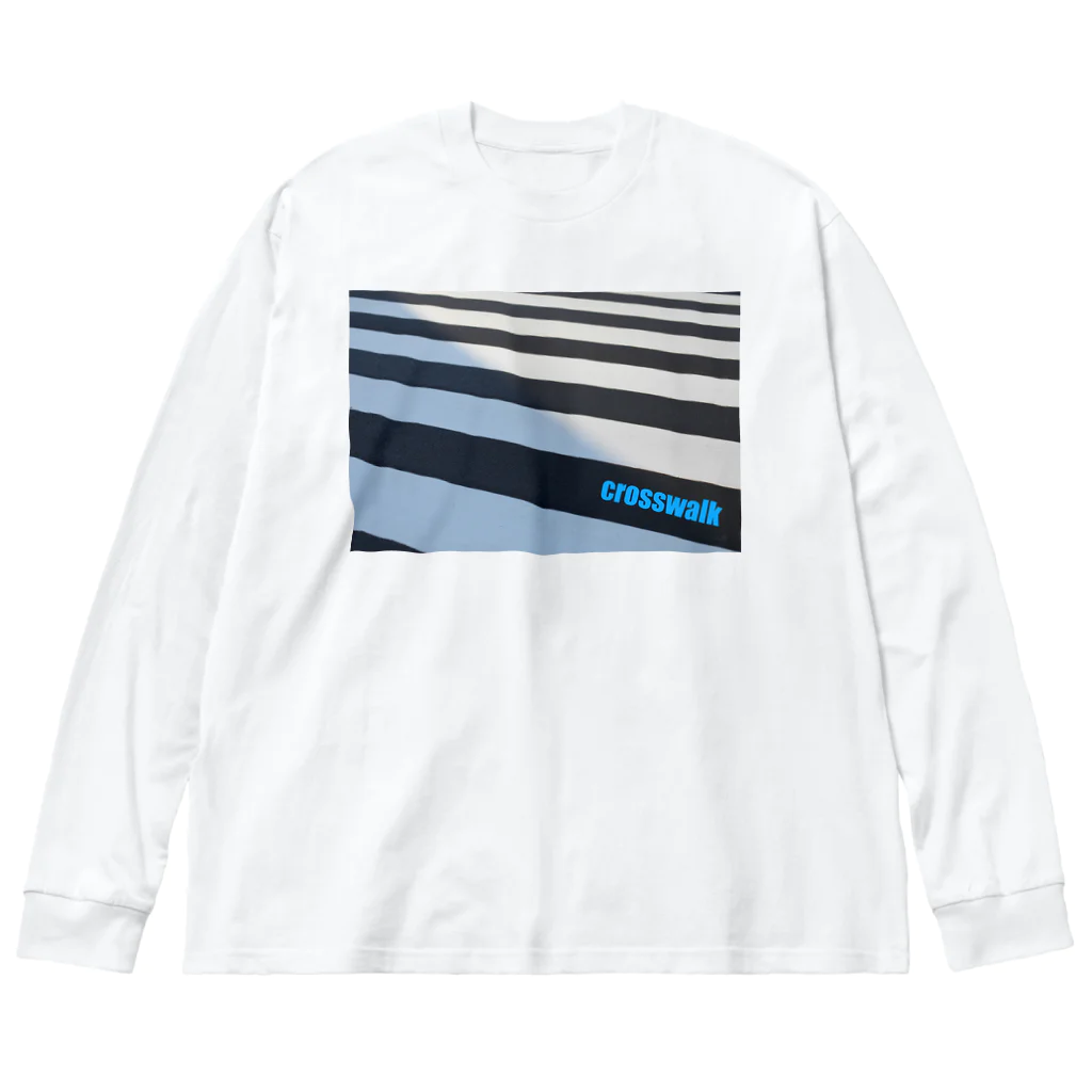 photo-kiokuの横断歩道 Big Long Sleeve T-Shirt