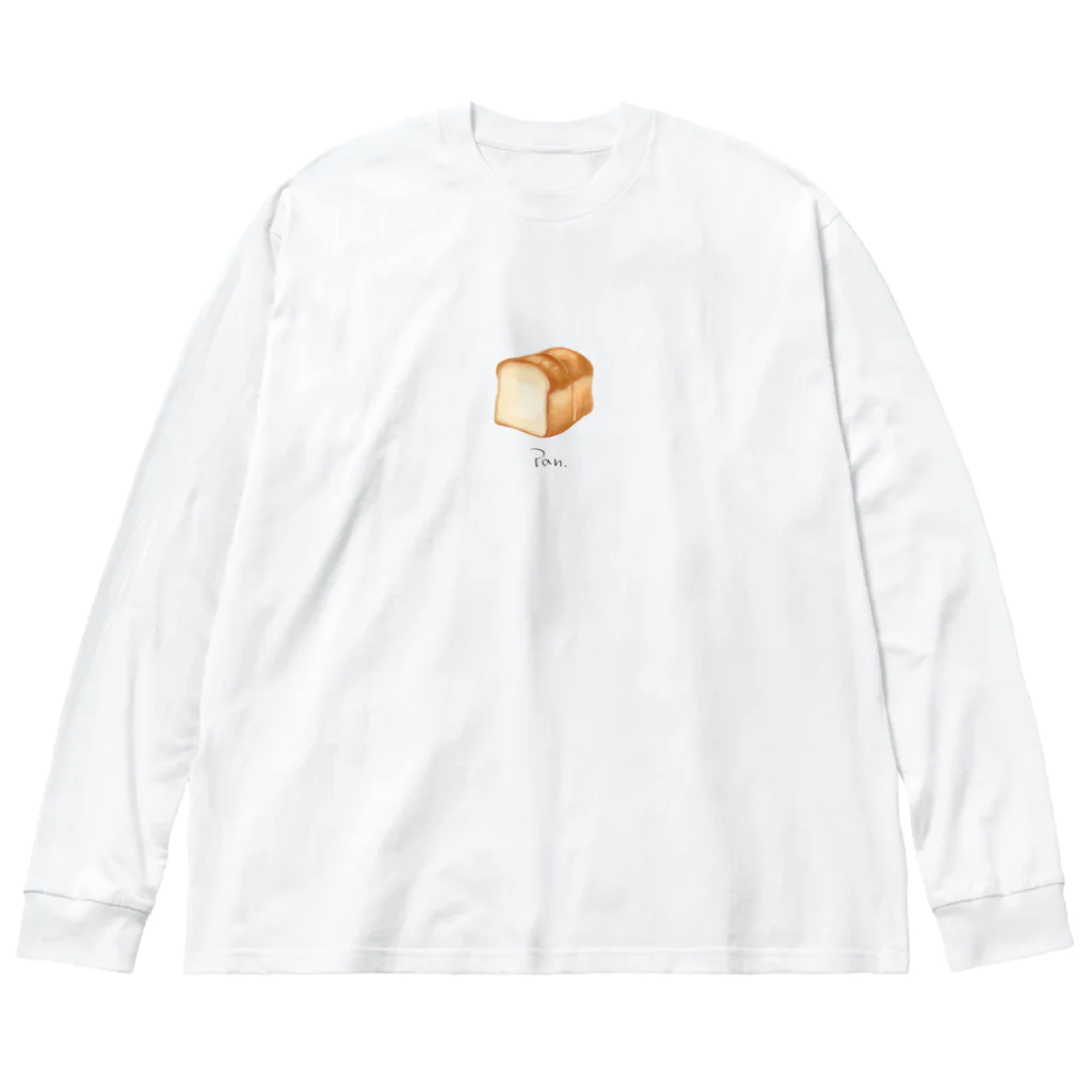 Nope_miniの食ぱん ビッグシルエットロングスリーブTシャツ