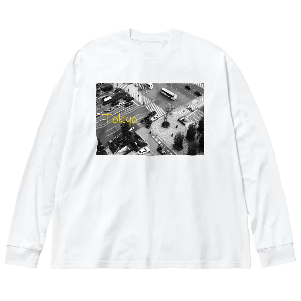 photo-kiokuの東京 ビッグシルエットロングスリーブTシャツ