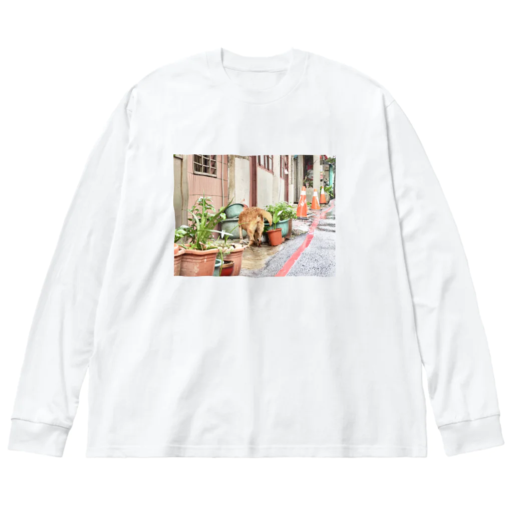 さとまゆの九份わんちゃん Big Long Sleeve T-Shirt