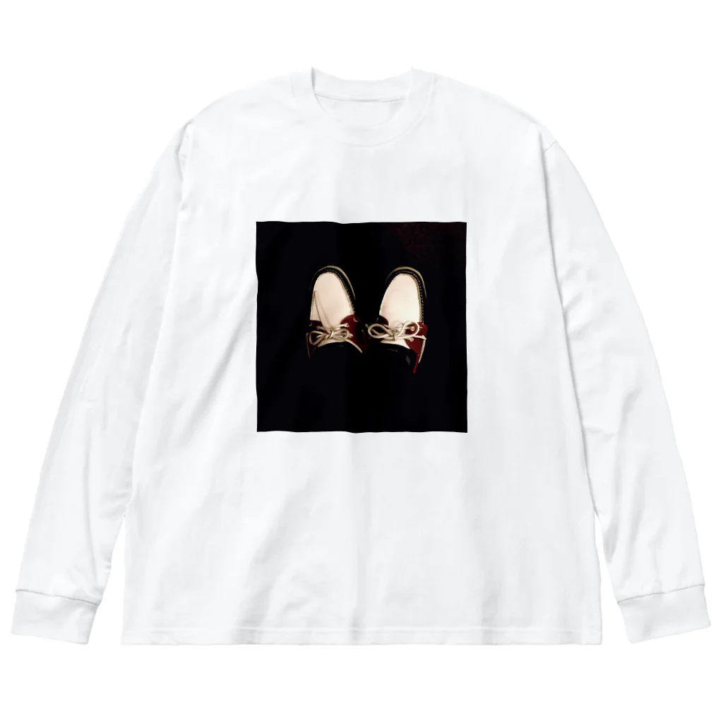 ゆづるのshoes Big Long Sleeve T-Shirt