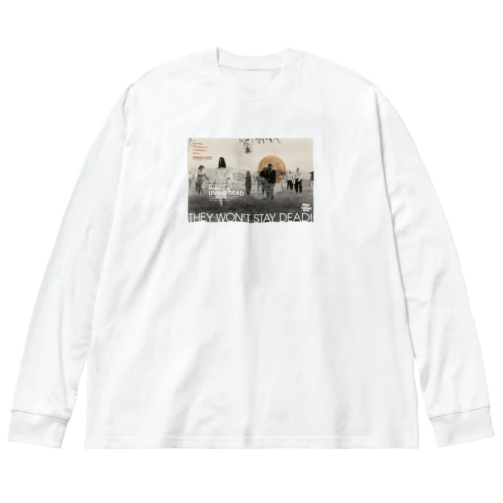 stereovisionのNight of the Living Dead_その4 Big Long Sleeve T-Shirt