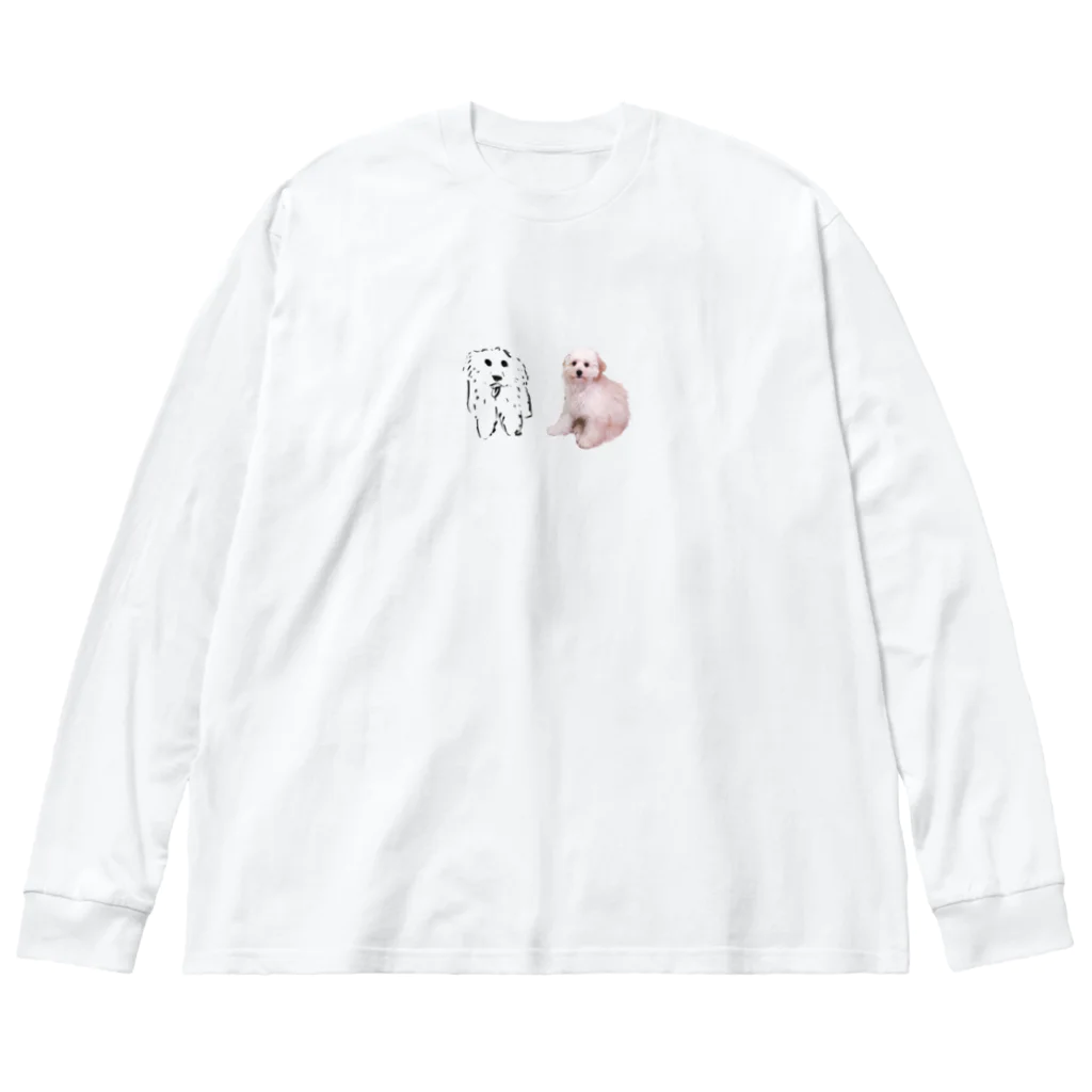 NORI OKAWAのヌードモデル ビッグシルエットロングスリーブTシャツ