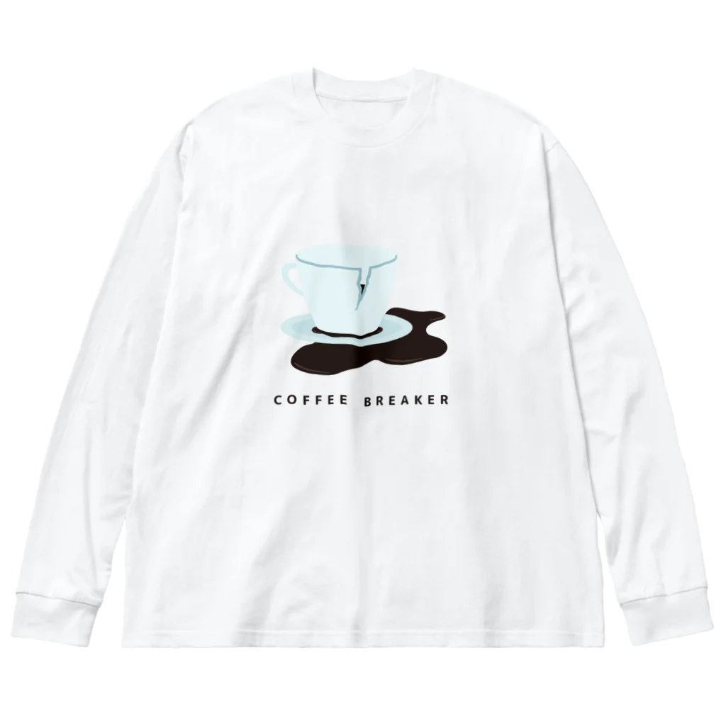 猫JCT.のCOFFEE BREAKER ビッグシルエットロングスリーブTシャツ