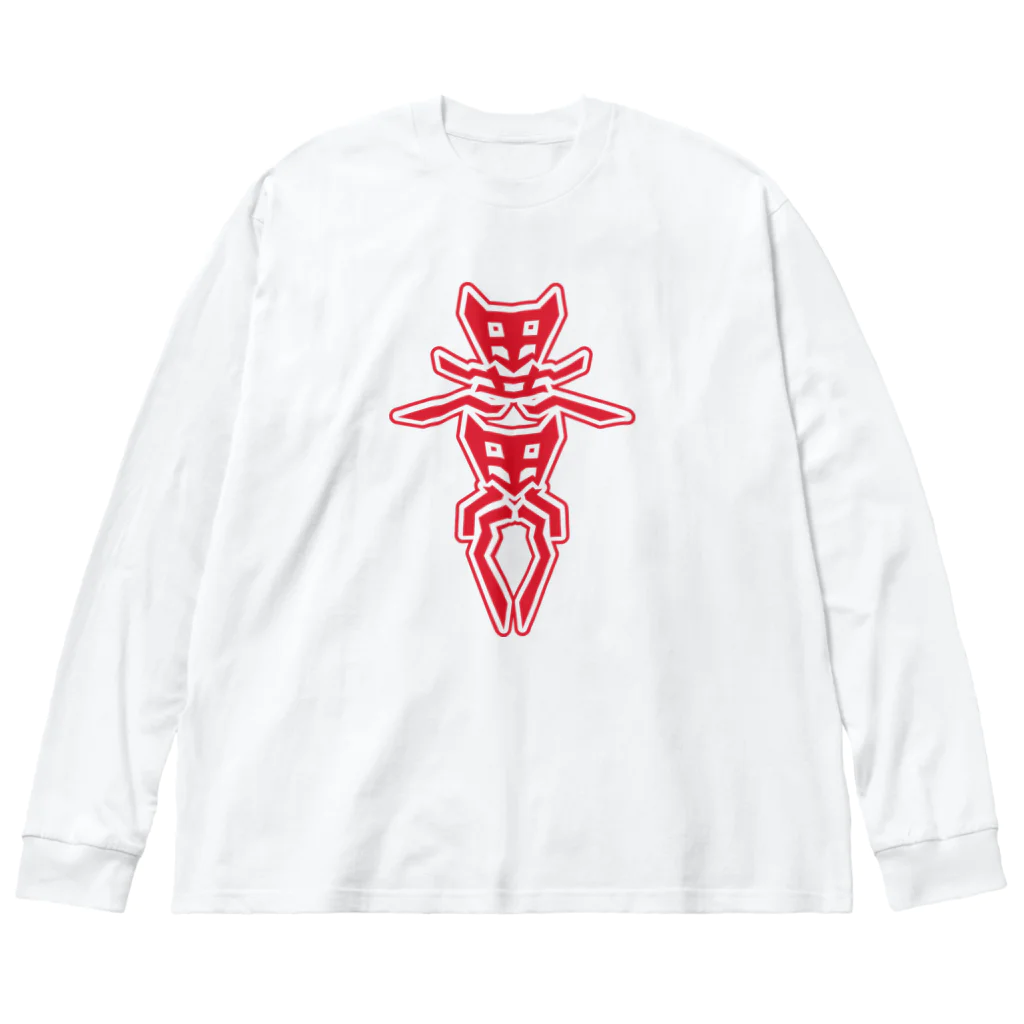 SHRIMPのおみせの異界 ビッグシルエットロングスリーブTシャツ