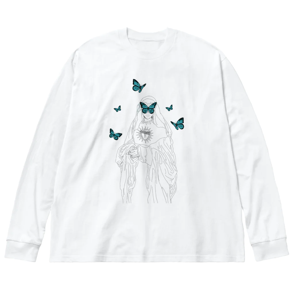 ライカラのButterfly Nun Big Long Sleeve T-Shirt