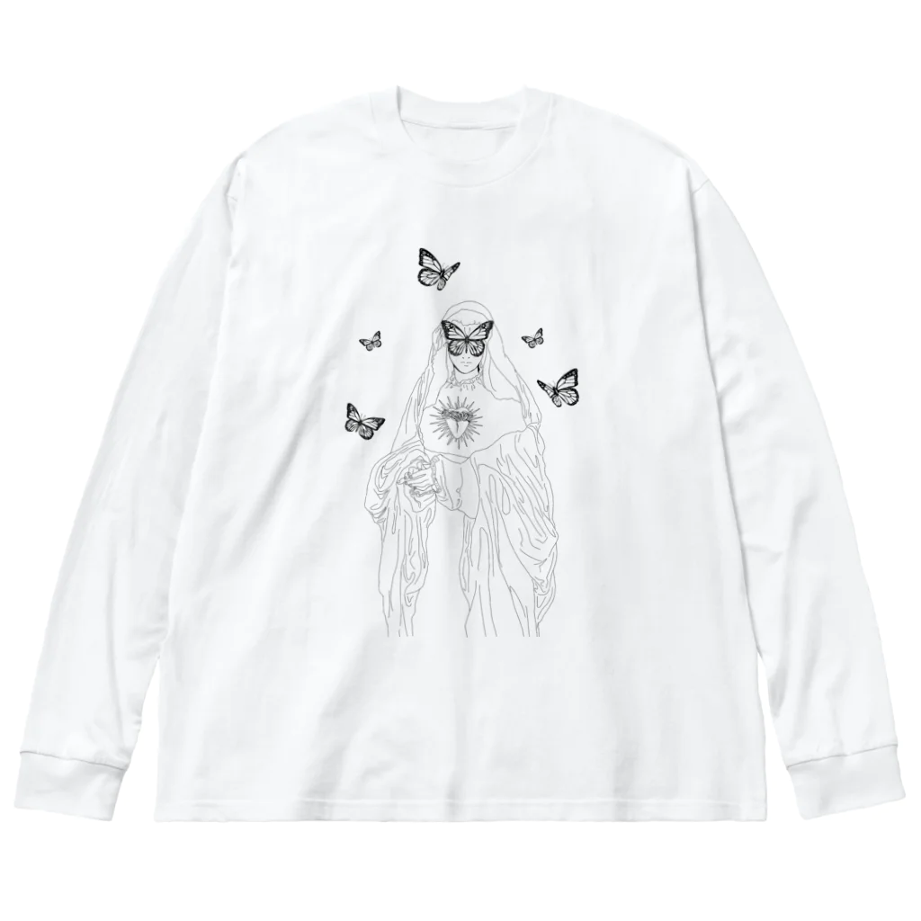 ライカラのButterfly Nun ビッグシルエットロングスリーブTシャツ