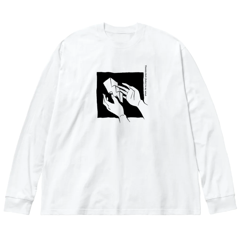 町田メロメの心の中に落雷の赤ちゃん Big Long Sleeve T-Shirt