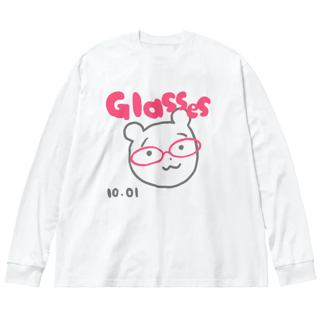 プペポ屋のメガネの日 Big Long Sleeve T-Shirt