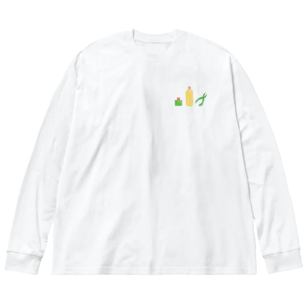 akamonoのギタートリオ Big Long Sleeve T-Shirt