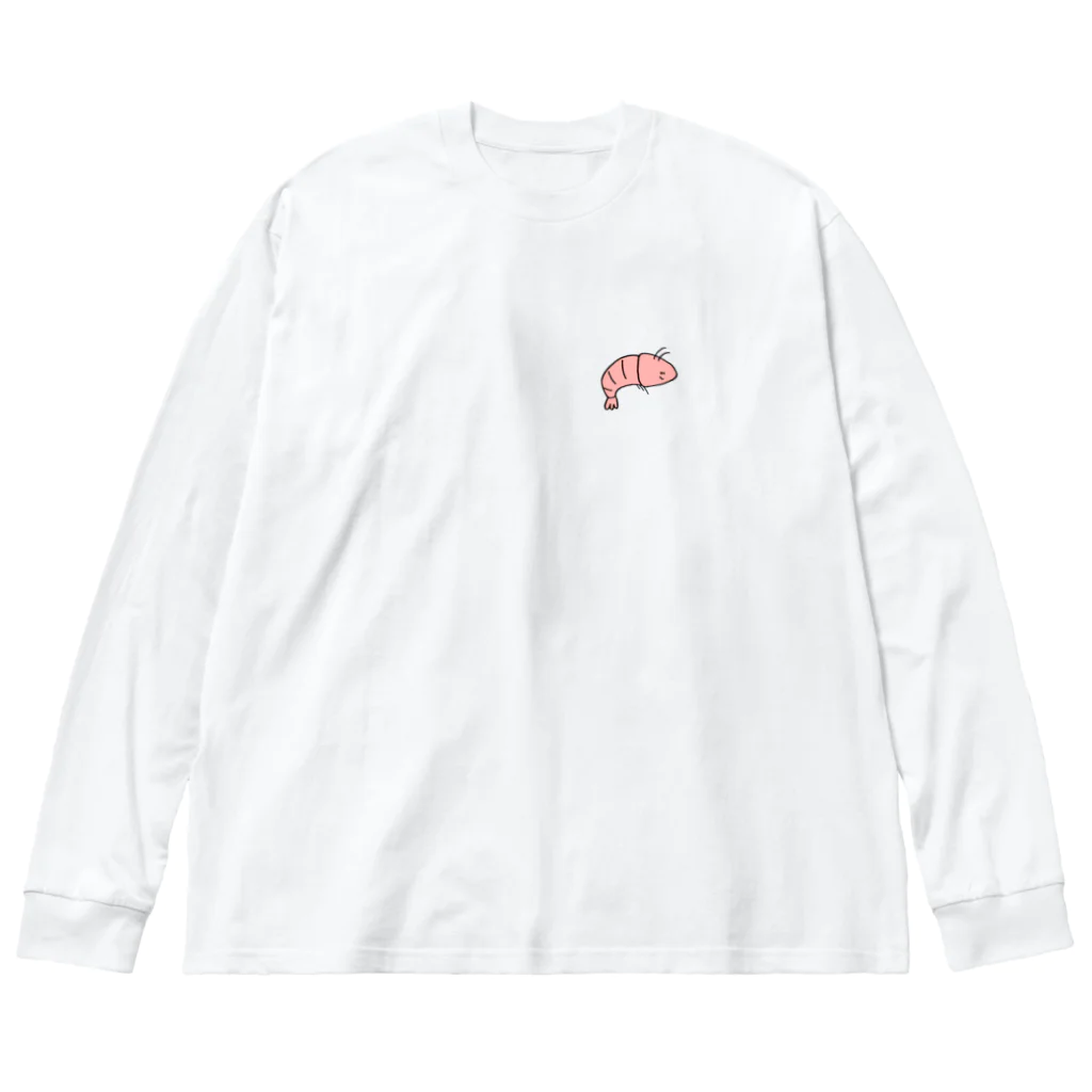 すちんのえびくん ビッグシルエットロングスリーブTシャツ