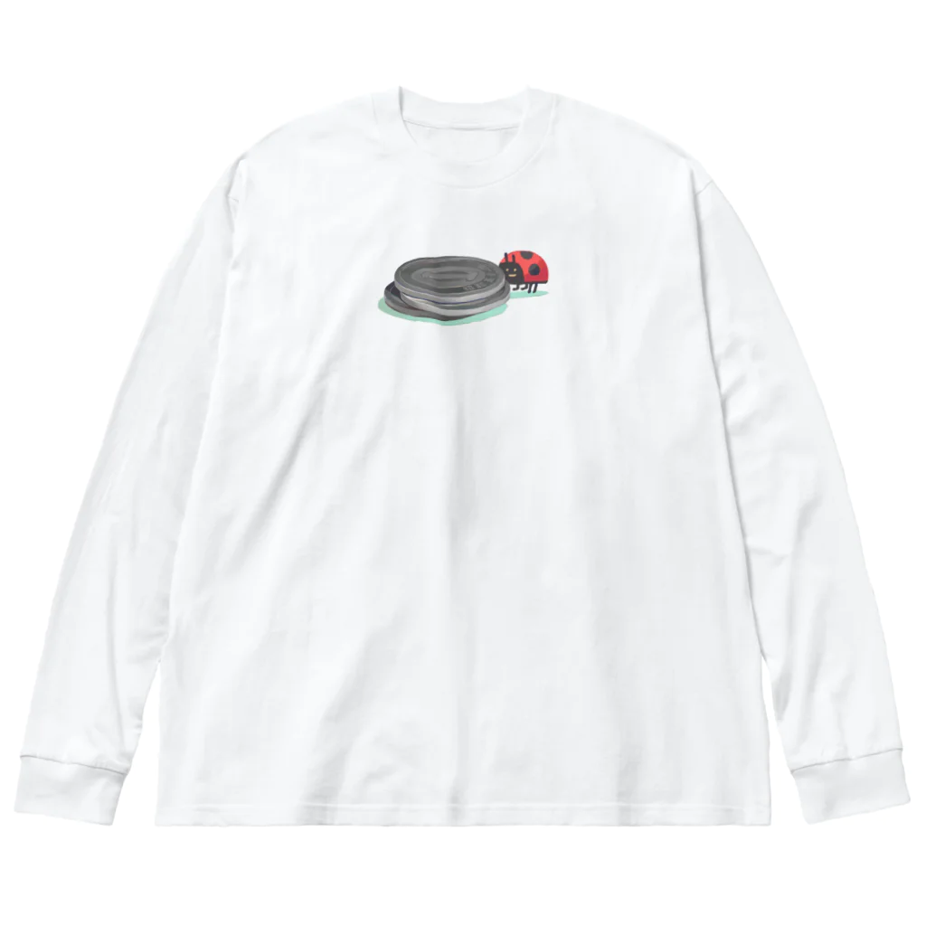 ノザキ-Nozakiの現金一括払いをするてんとう虫 Big Long Sleeve T-Shirt