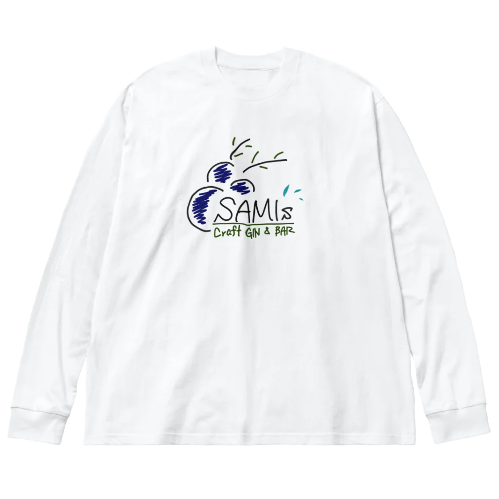 SAMIs craftGIN&BAR(サミズ クラフトジンアンドバー)のSAMIsロゴ Big Long Sleeve T-Shirt