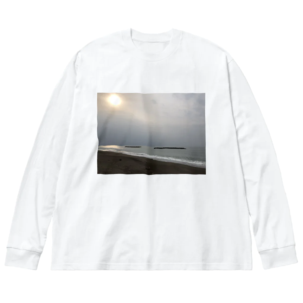 うすしお。shopのsea Big Long Sleeve T-Shirt