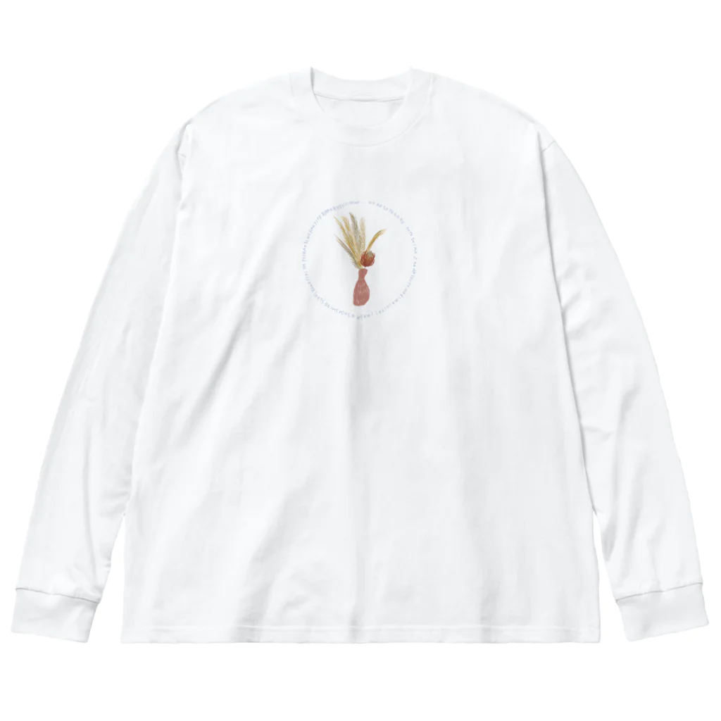 kkotomiiの10月の花 Big Long Sleeve T-Shirt